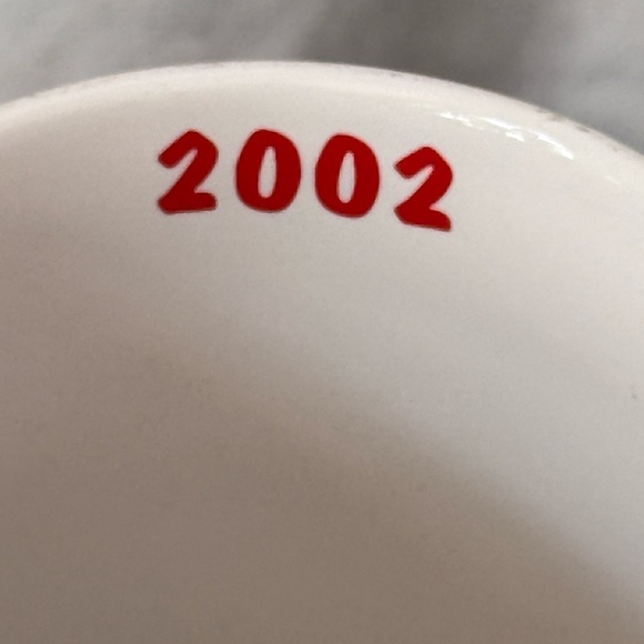 Vintage Winnie the Pooh and Friends Christmas Mug Disney Tigger Pooh Piglet 2002 - Picture 5 of 6